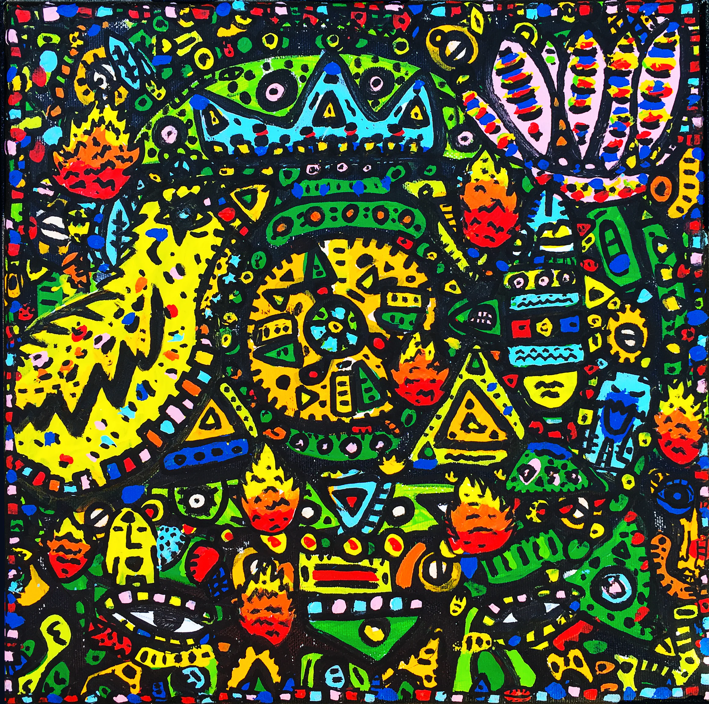 Carré Royal, a painting by Space Raphaël