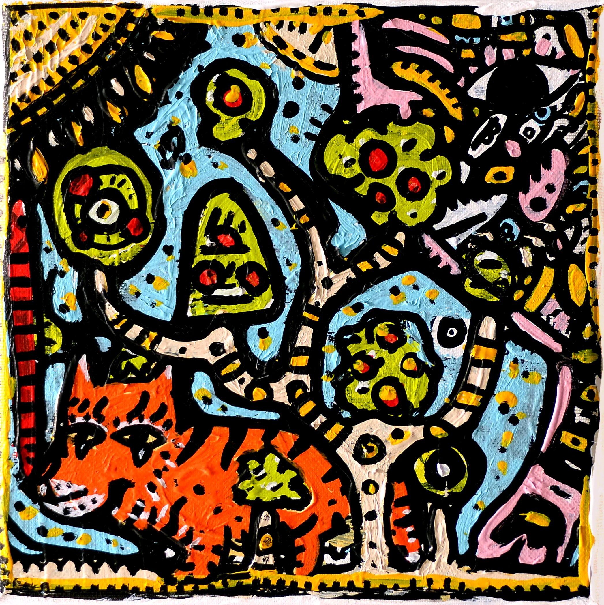 Conscience Physique, a painting by Space Raphaël