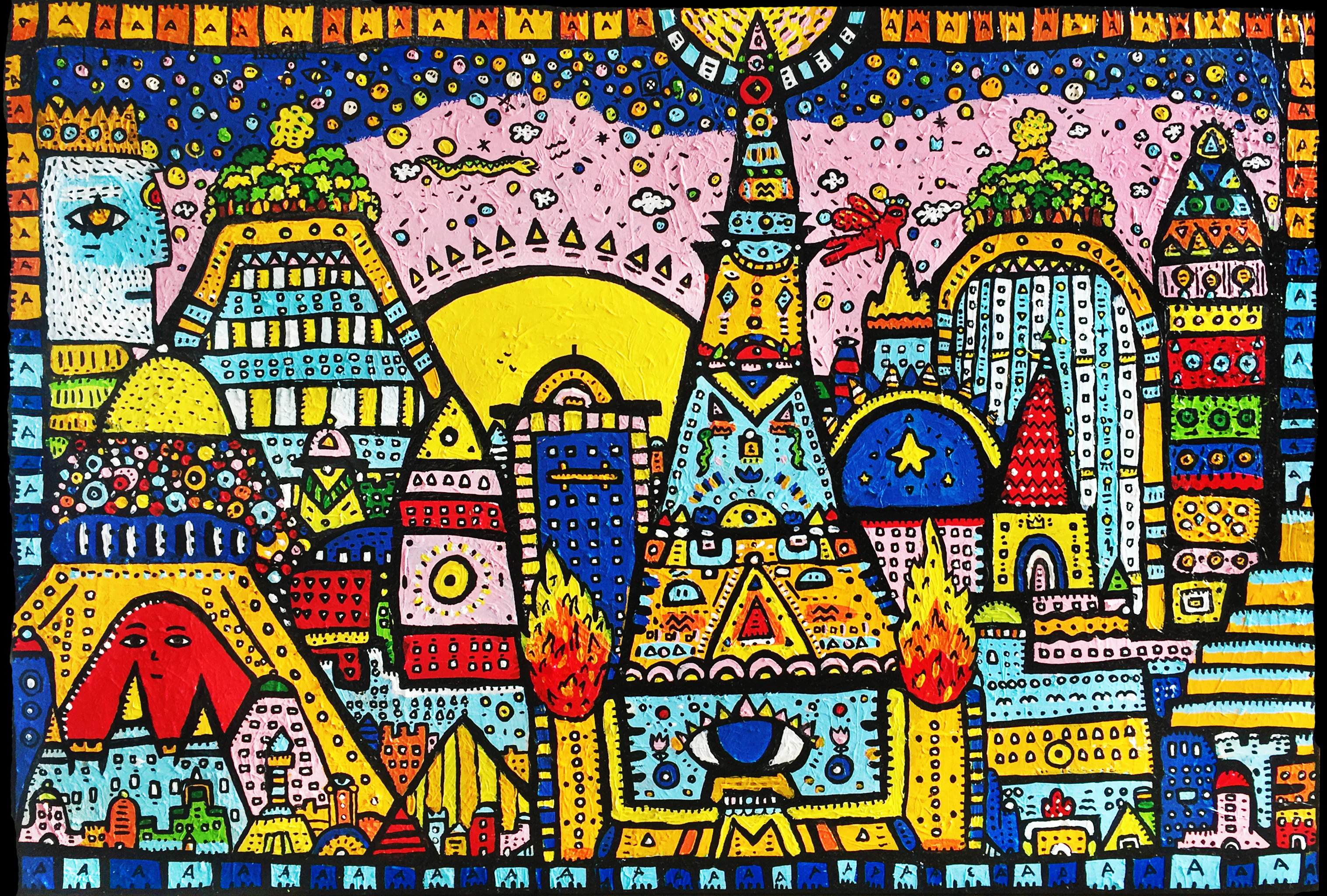 Promirius, a painting by Space Raphaël