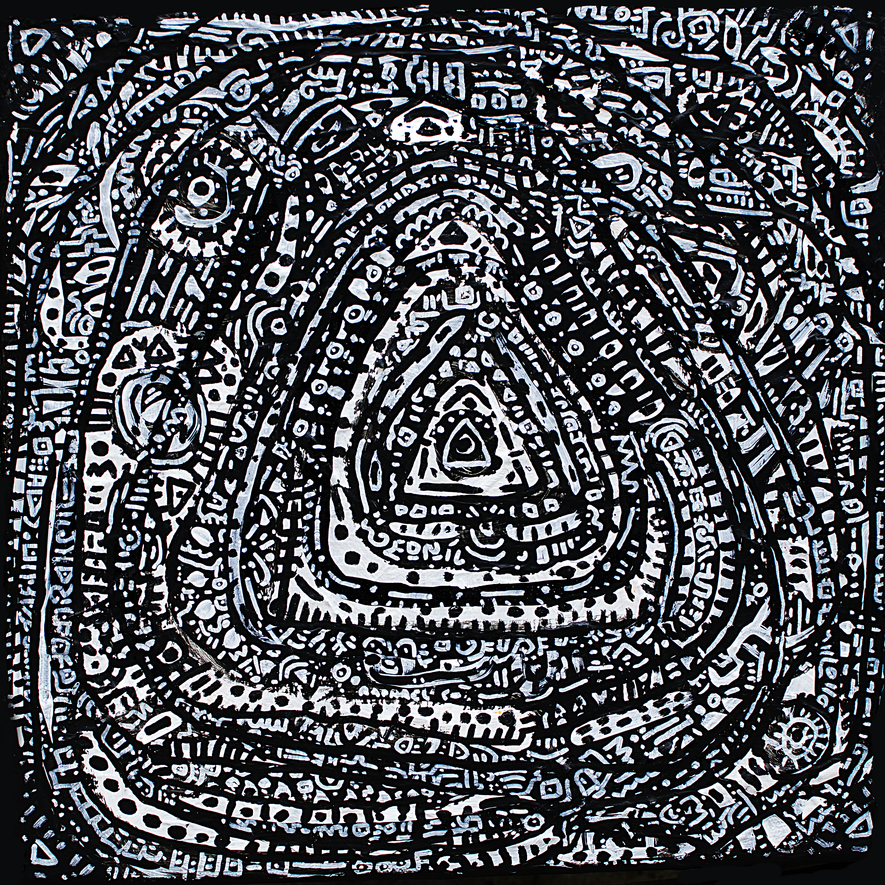 Phyramide, a painting by Space Raphaël